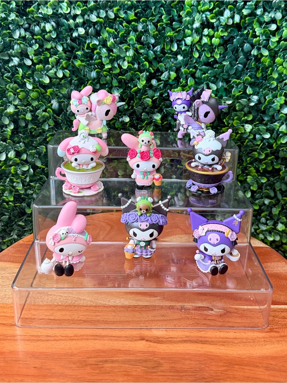 Tokidoki x Kuromi & My Melody Garden Tea Party Complete Set of Commons
